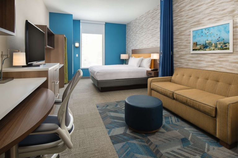 Bedroom 3, Home2 Suites By Hilton Boise Downtown, Ada