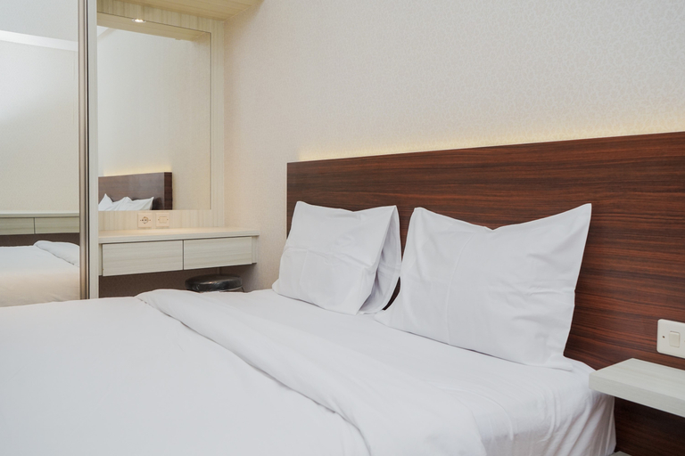 Bedroom 2, Elegant and Comfy Studio Akasa Pure Living Apartment BSD By Travelio, Tangerang Selatan