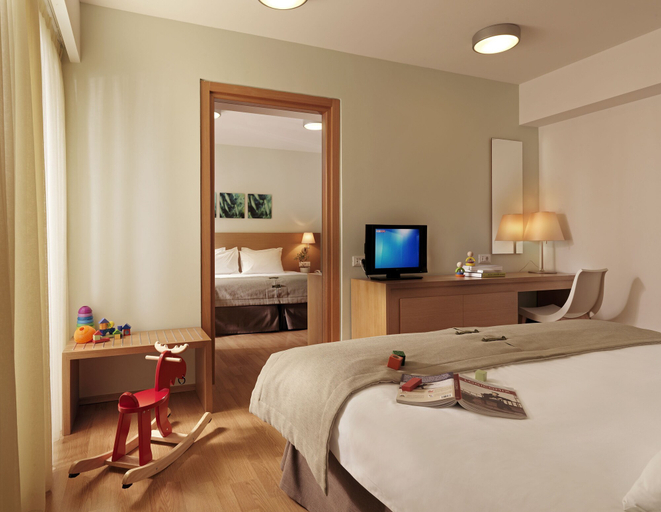 Bedroom 3, Elefsina Hotel, Attica