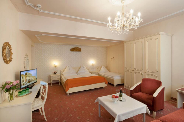 Bedroom 2, Pertschy Palais Hotel, Wien