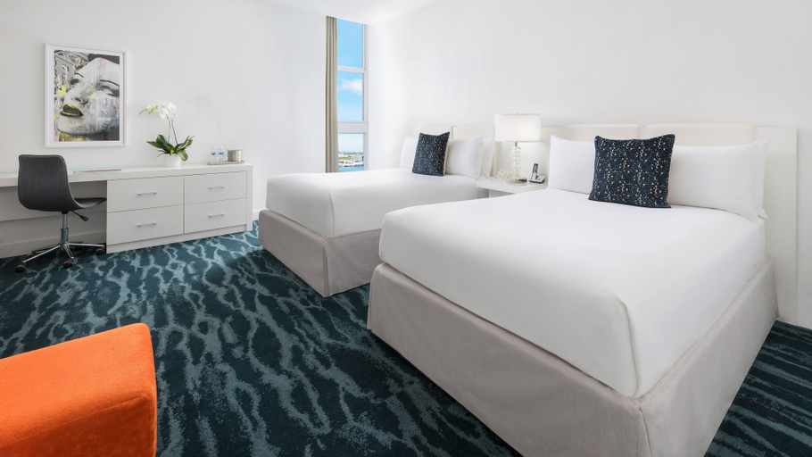 Bedroom 3, YVE Hotel Miami, Miami-Dade