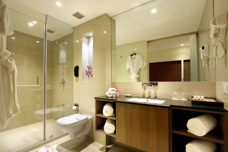 Bathroom 3, Express Residency Hotel, Vadodara