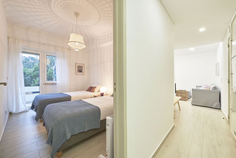 Bedroom 2, Light Apartment W/ Balcony Apartment by TimeCooler, Lisbon