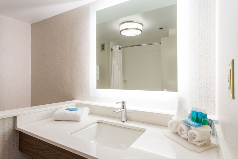 Bathroom 2, Holiday Inn Express & Suites GOLDSBORO - BASE AREA by IHG, Wayne