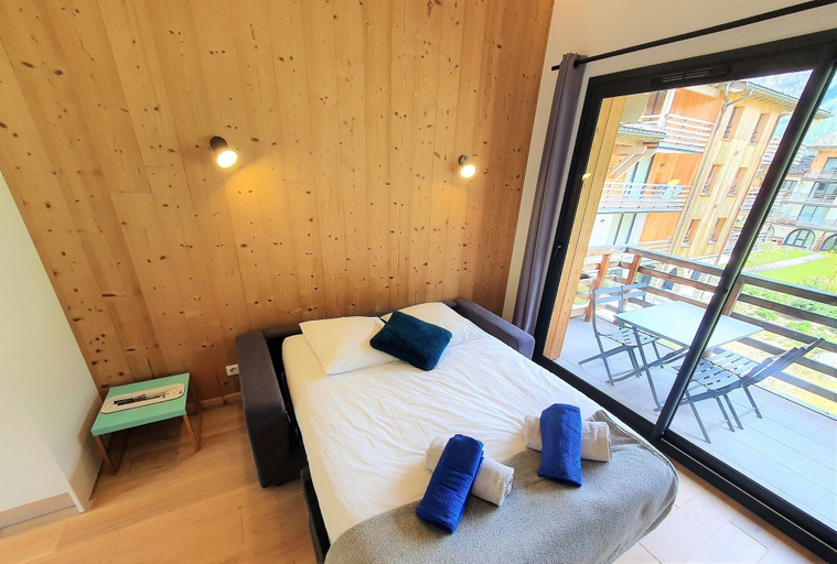 Bedroom 2, La Cordée - Charmant Appartement 4 Personnes, Haute-Savoie