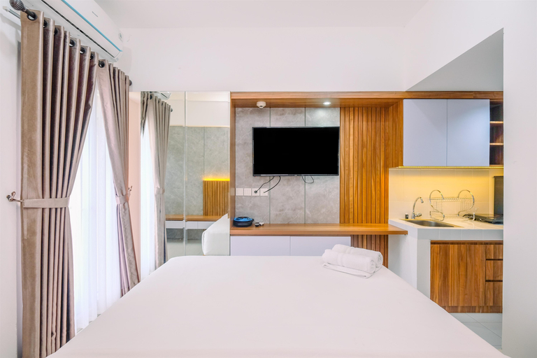 Bedroom 3, Comfort and Cozy Living Studio at Kaliana Apartment By Travelio, Bogor