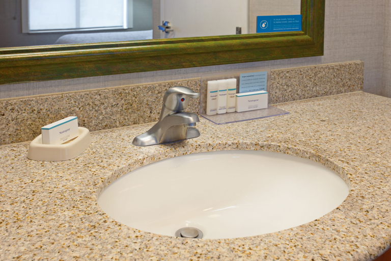 Bathroom 4, Hampton Inn & Suites Clovis-Airport North, Fresno