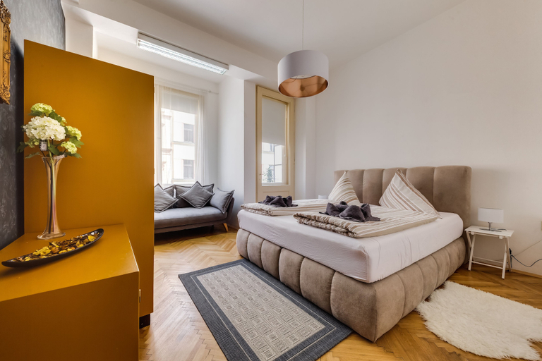 Bedroom 3, Prague city center apartment, Praha 1