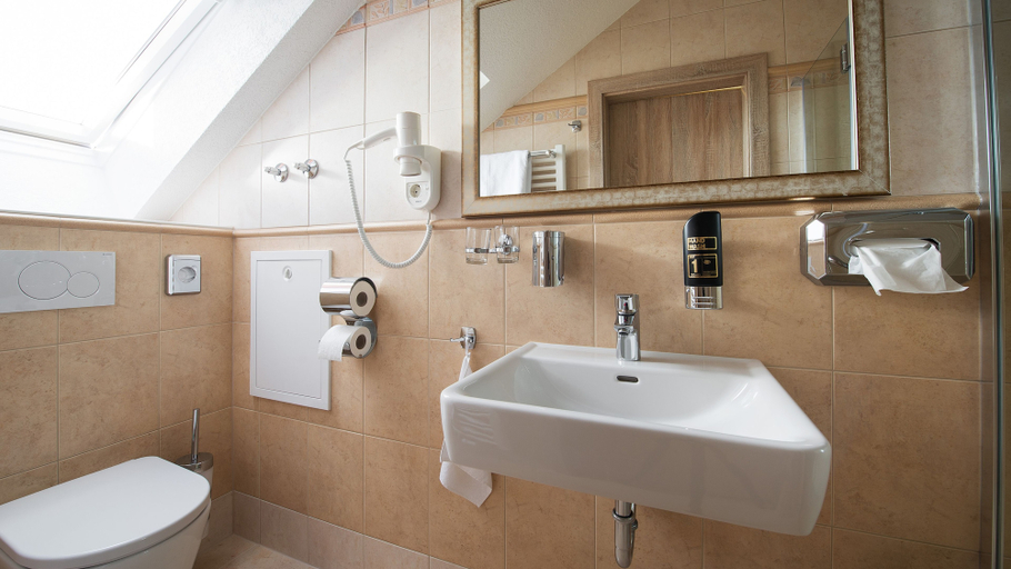 Bathroom 5, Hotel Rebstock, Baden-Baden