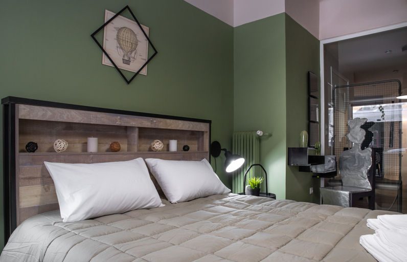 Bedroom 2, Autonomous House in the heart of Plaka, Attica