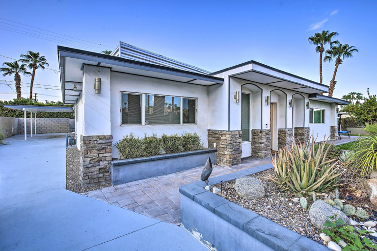 Exterior & Views 2, Palm Springs Home Casita and Fire Pit!, Riverside