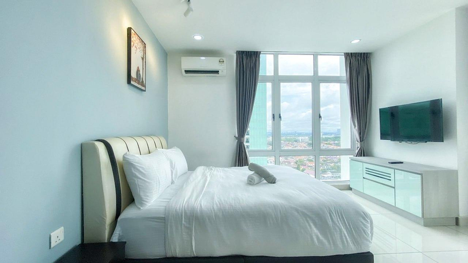 Bedroom 2, KSL JB City Lovely 2br |Netflix |WI-FI|6pax|Ktv, Johor Bahru