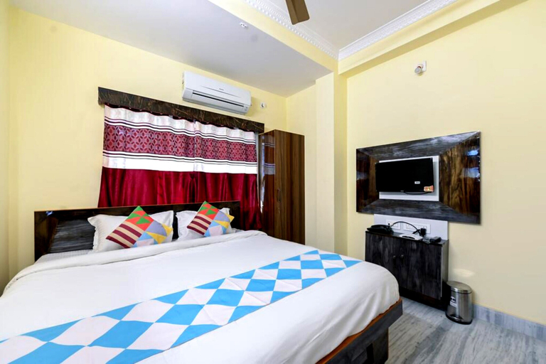 Bedroom, Goroomgo Comfortable Stay kolkata, Kolkata