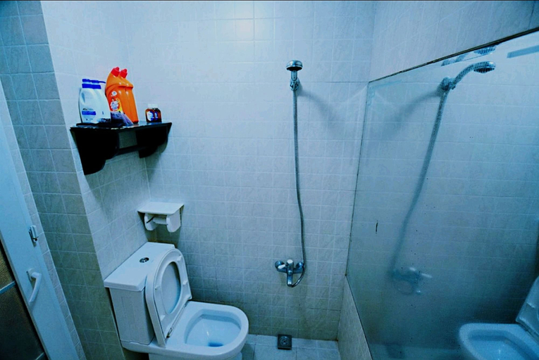 Bathroom 2, Avatar Green Queen Round Bed High Rise View Futian, Shenzhen
