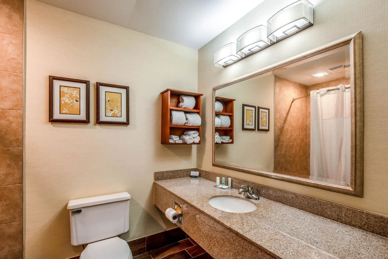 Bathroom 5, Country Inn & Suites by Radisson, Muskegon, MI, Muskegon