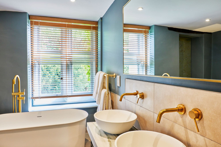 Bathroom 5, Ockenden Manor Hotel & Spa, West Sussex