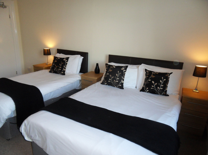 Bedroom 3, Luccombe Manor Country House Hotel, Isle of Wight