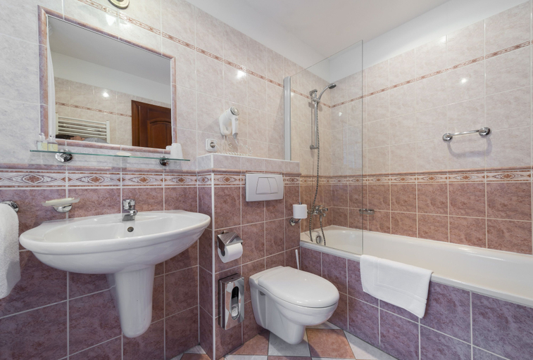 Bathroom 4, Hotel Černý Slon, Praha 1