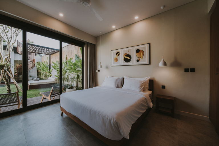 Bedroom 3, RED SUNSET VILLA CANGGU 5 MIN WALK BEACH, Badung