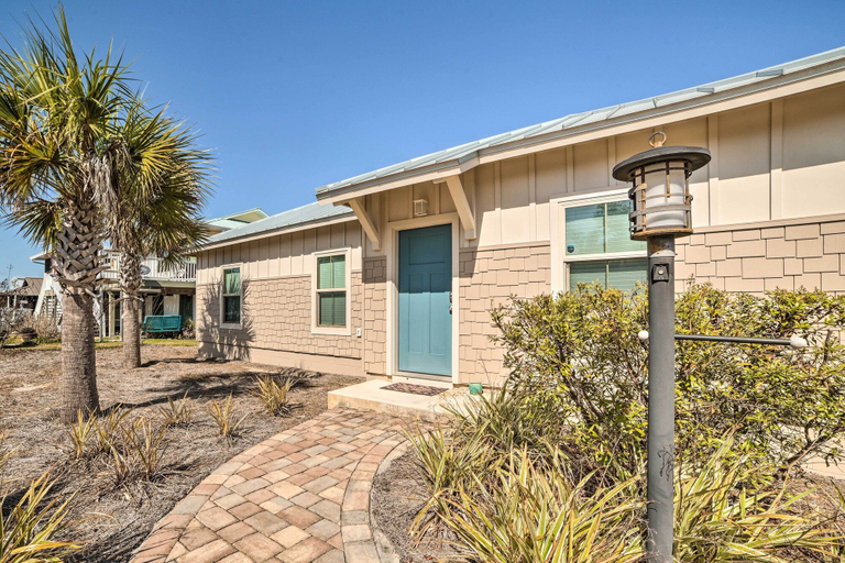 Exterior & Views 2, Mexico Beach Getaway w/ Patio - Steps to Beach!, Bay