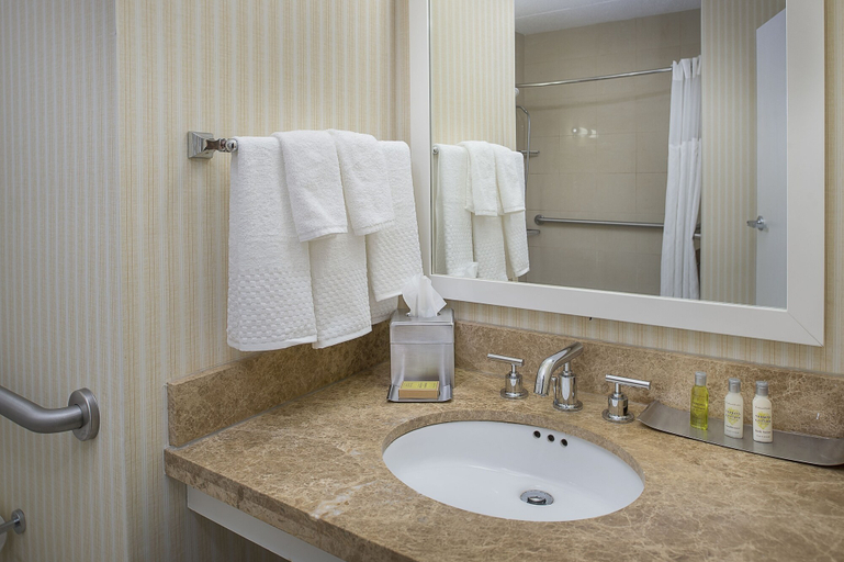 Bathroom 5, DoubleTree by Hilton Collinsville - St. Louis, Madison
