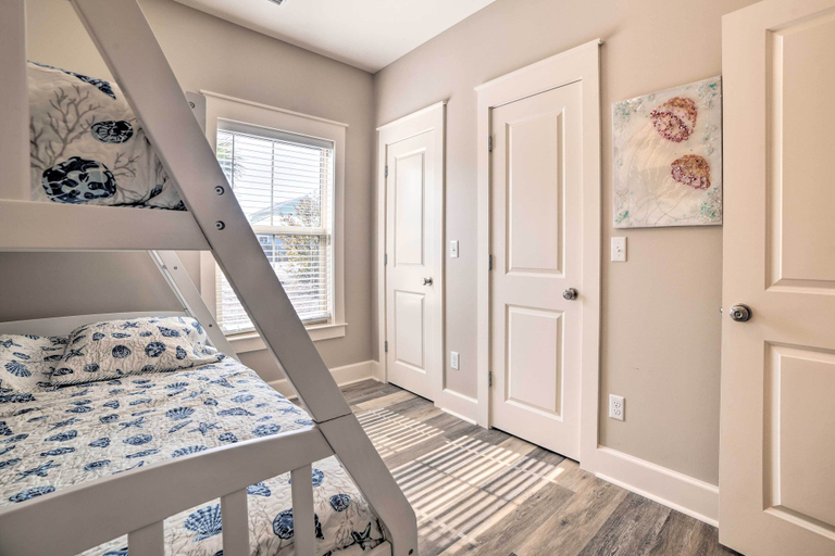 Bedroom, Mexico Beach Getaway w/ Patio - Steps to Beach!, Bay