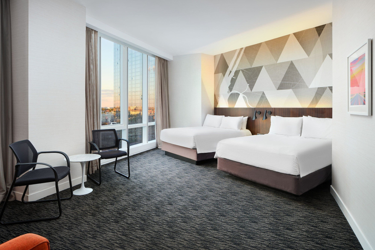 Bedroom 3, Courtyard Long Island City/New York Manhattan View, New York
