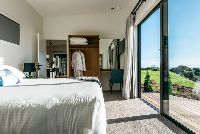Bedroom, Villas Waiheke, Auckland