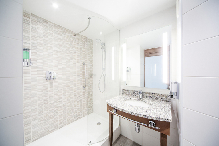 Bathroom 5, Hampton by Hilton Blackpool, Lancashire
