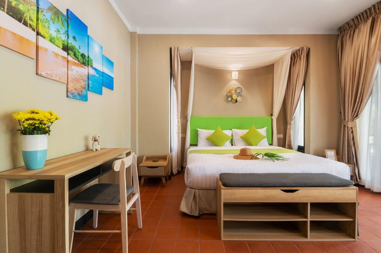 Bedroom 2, Beach cottage with a kitchenette "Green", Ko Samui