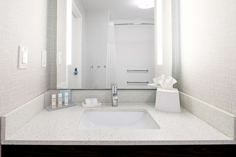 Bathroom 5, Hampton Inn Richmond-Southwest-Hull Street, Chesterfield