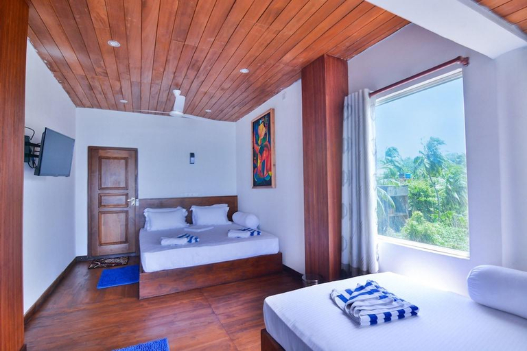 Bedroom 3, Wave Beach Resort Unawatuna, Habaraduwa