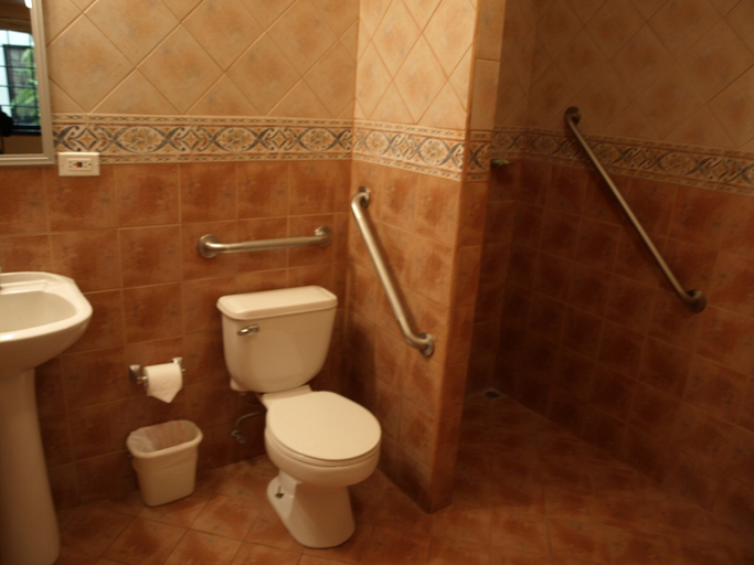 Bathroom 4, The Palm House Inn, San José