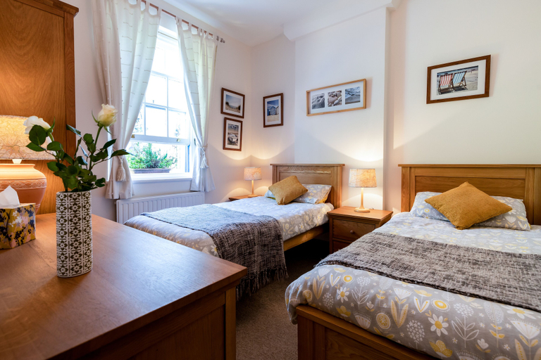 Bedroom 3, The Old Coastguard Station, Cornwall