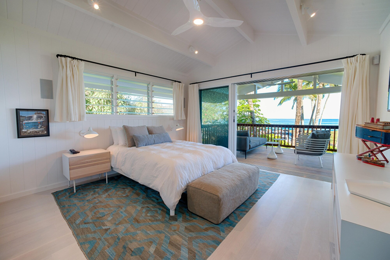 Bedroom 3, Hanalei Beachfront 3 Bedroom Home by RedAwning, Kauai