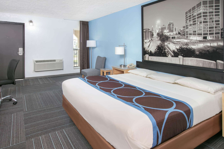 Bedroom 5, Super 8 by Wyndham City of Moore, Cleveland