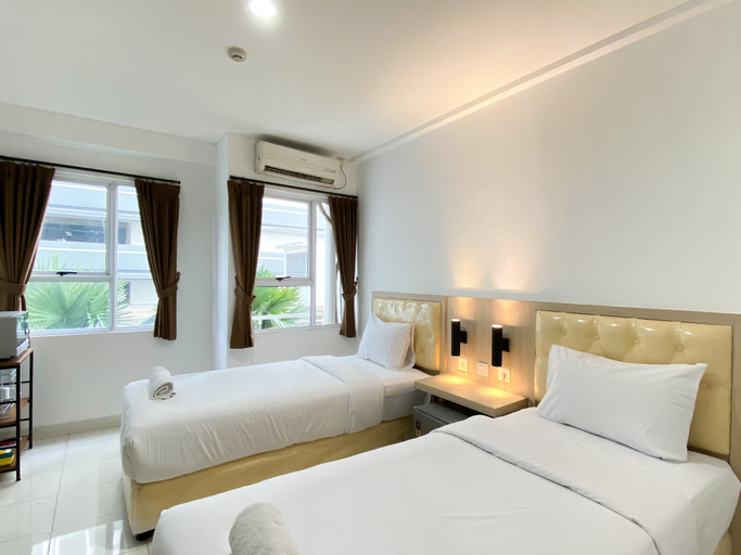 Bedroom 3, Cozy Stay Studio (No Kitchen) Elvis Tower Apartment By Travelio, Cikarang