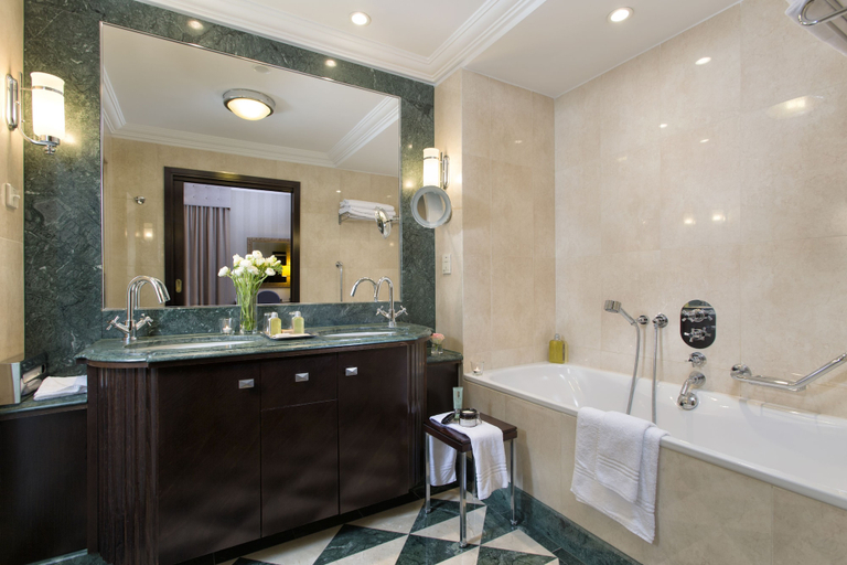 Bathroom 4, Hotel Esplanade Zagreb, Zagreb