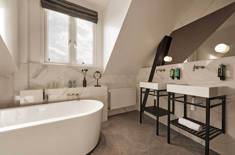 Bathroom 5, Ascot Hotel, Copenhagen