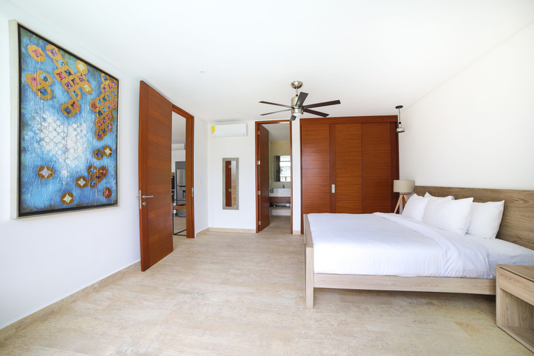 Bedroom, Central Park 201 H, Cozumel