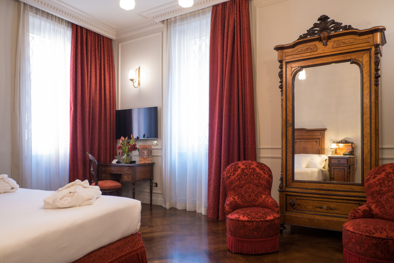 Bedroom 3, Hotel Locarno, Rome