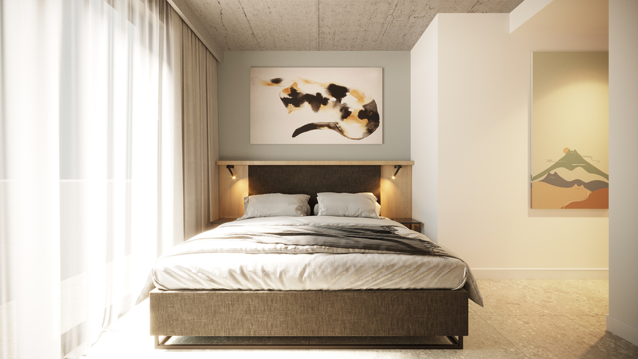 Bedroom 3, Hotel Scirocco St Julian's Affiliated By Melia, St Julian's