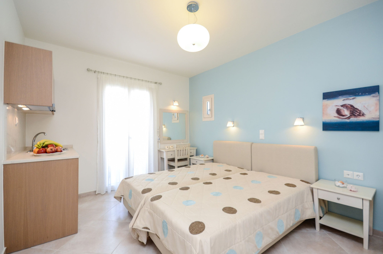 Bedroom 3, Irini Studios, South Aegean