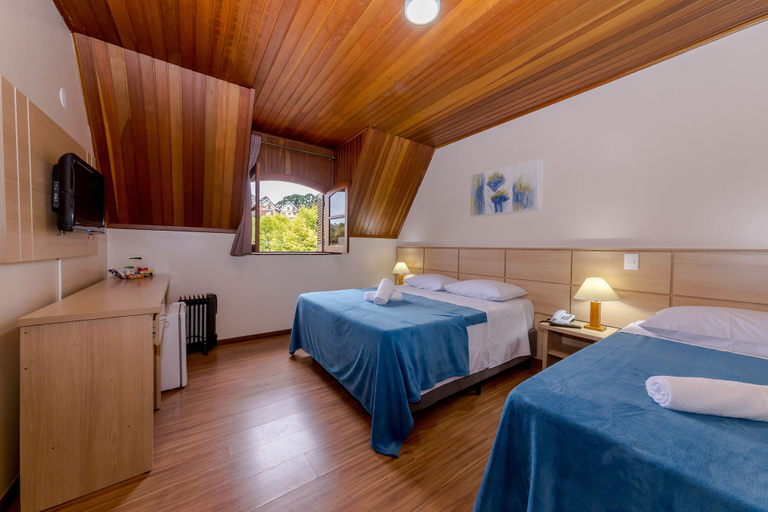 Bedroom 2, Hotel Euro Suite Campos do Jordão, Campo Limpo Paulista