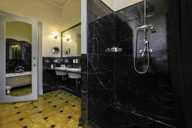 Bathroom 4, Hotel Locarno, Rome