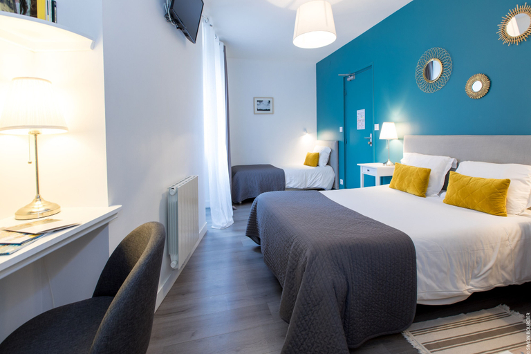 Bedroom 4, Hôtel Saint-Michel, Ille-et-Vilaine
