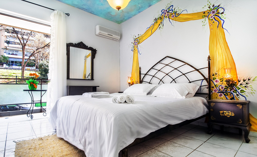 Bedroom 2, Stylish Apt Next To Thiseio & Keramikos, Attica