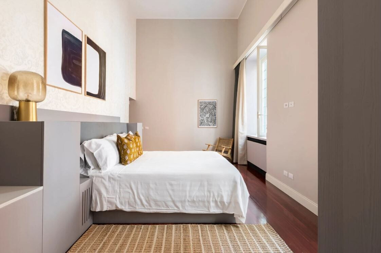 Bedroom 3, Croce Apartments, Rome