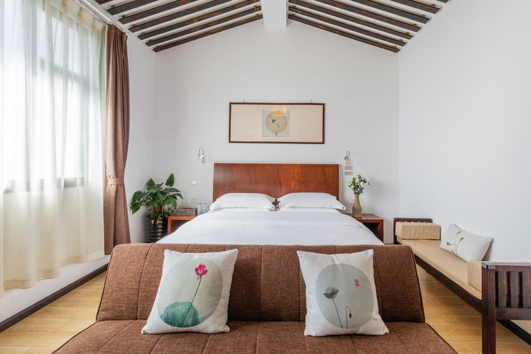 Bedroom 3, Dali Yanyuan Mountain Retreat(大理晏清山居客栈), Dali Bai