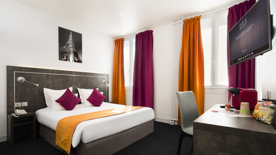 Bedroom 3, Hôtel du Plat d'Etain, Paris